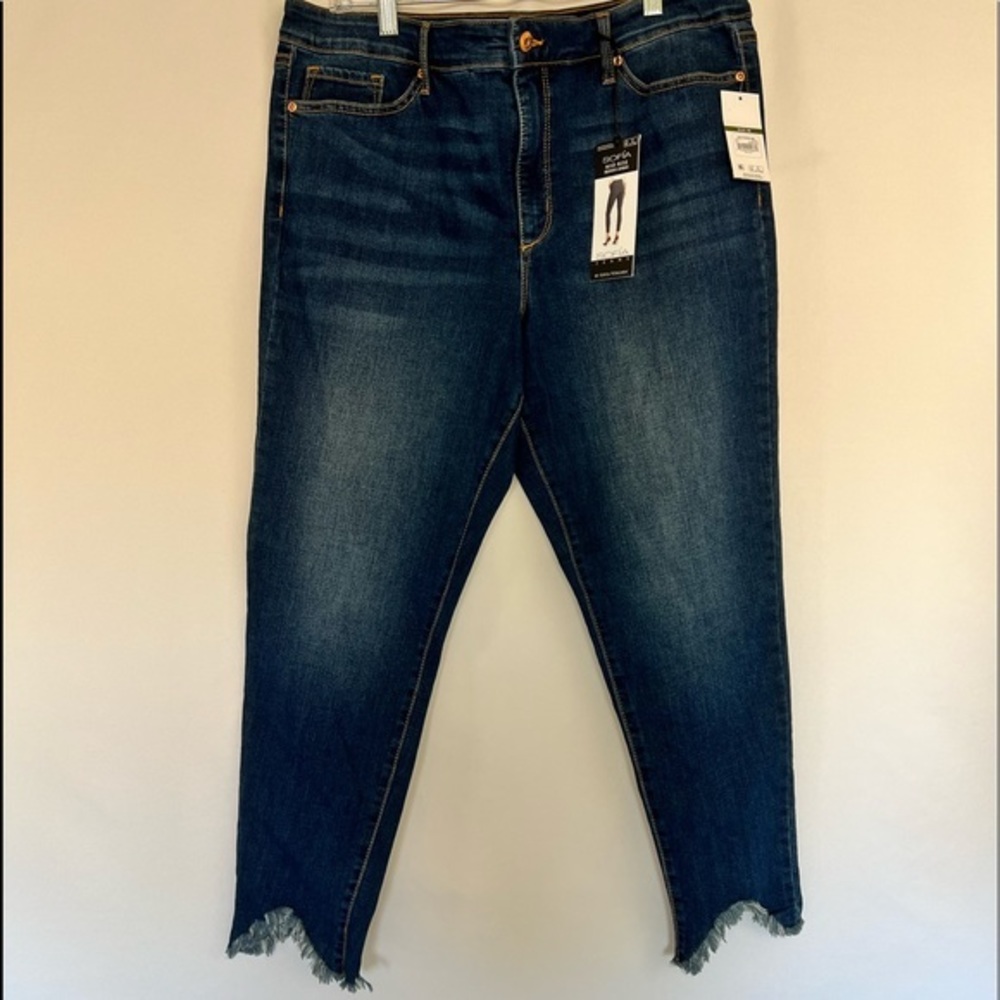 Sofia Vergara Skinny Ankle Jeans Size 18